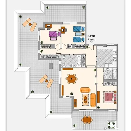 Apartment Wonderful Penthouse 3 Bedrooms In Puerto Banus -marbella