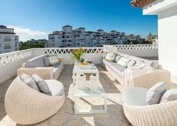 Wonderful Penthouse 3 Bedrooms In Puerto Banus -marbella Appartamento *