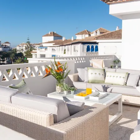Wonderful Penthouse 3 Bedrooms In Puerto Banus -marbella Apartament