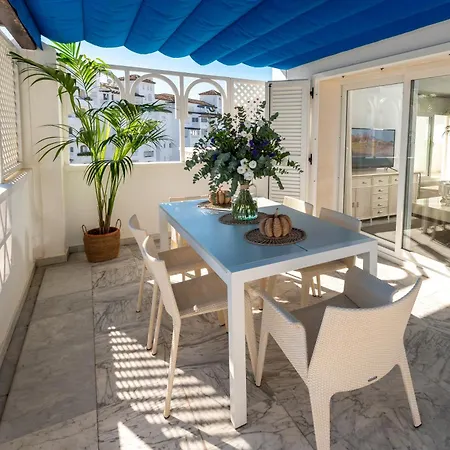 Wonderful Penthouse 3 Bedrooms In Puerto Banus -marbella Apartamento *