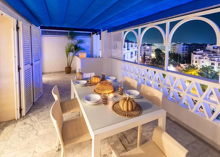 Wonderful Penthouse 3 Bedrooms In Puerto Banus -marbella Apartamento Marbella