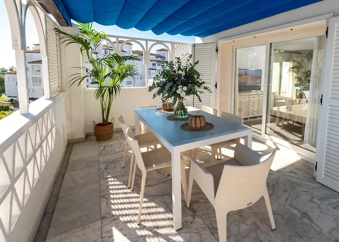 Wonderful Penthouse 3 Bedrooms In Puerto Banus -marbella Apartamento *